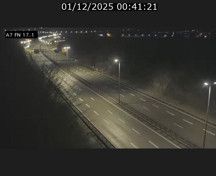 Caméra trafic Luxembourg - A7, Merscherbierg direction Mersch