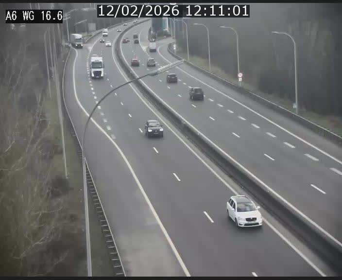 Traffic live webcam Luxembourg Aire de Capellen - A6 - BK 16.6 - direction Luxembourg/France/Allemagne