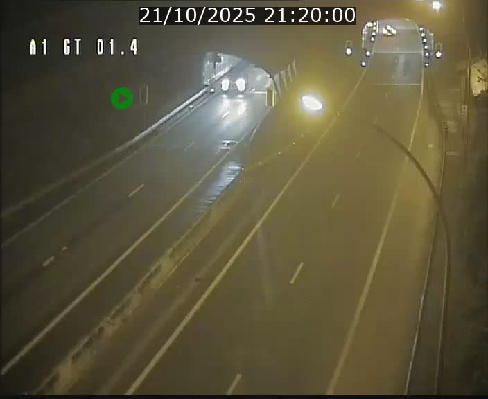 Traffic live webcam Luxembourg Hesperange - A1 direction Kirchberg - BK 1.4