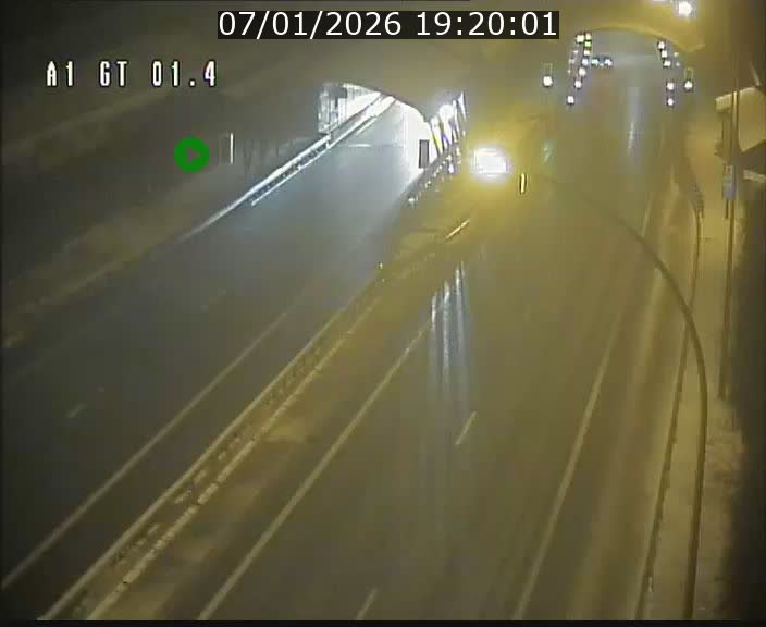 Traffic live webcam Luxembourg Hesperange - A1 direction Kirchberg - BK 1.4
