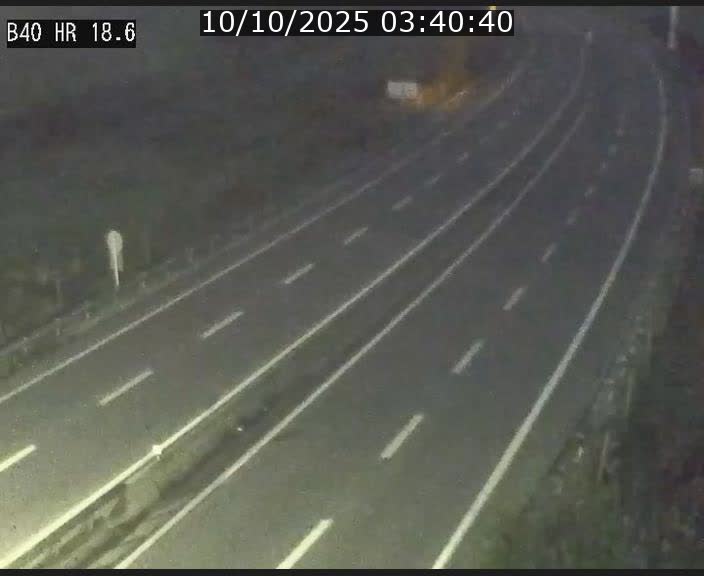 Webcam sur la route de liaison entre Micheville et Esch-Belval à la frontière entre le Luxembourg et la France. Vue orientée vers la Lorraine.