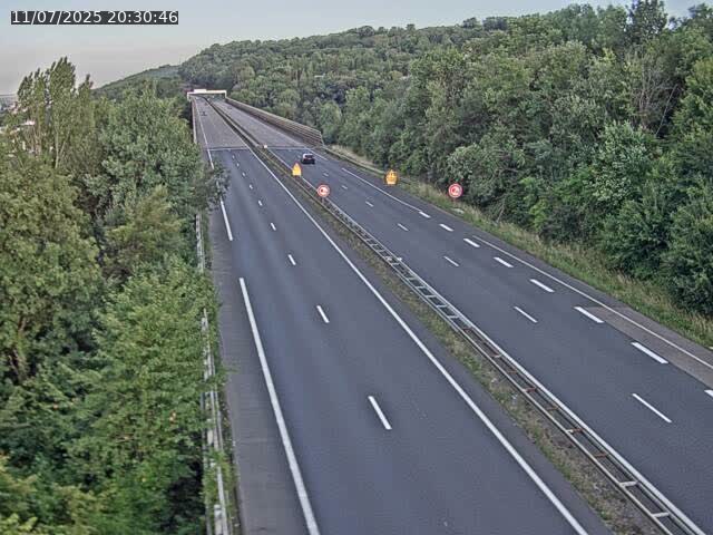 Caméra autoroute France - A30, Hayange direction Metz