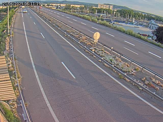 Caméra autoroute France - A31, Yutz direction Metz