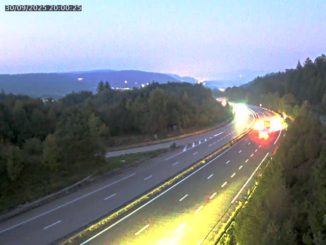 Caméra autoroute France - N57, Côte de la demoiselle direction Remiremont