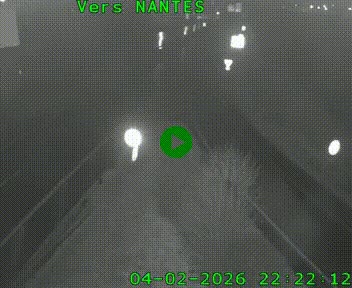 Webcam N147 au nord de Poitiers et à la jonction avec la A10