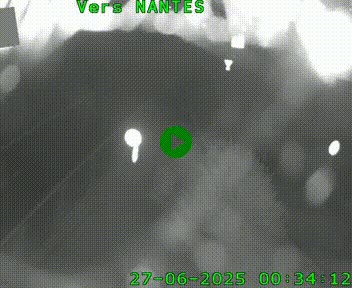 Webcam N147 au nord de Poitiers et à la jonction avec la A10