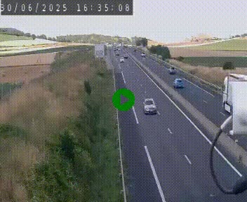 Caméra autoroute A75 à hauteur de Le Crest, en direction de Montpellier