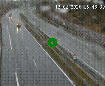 Caméra autoroute A75 à hauteur de la sortie 49 Le Caylar en direction de Montpellier