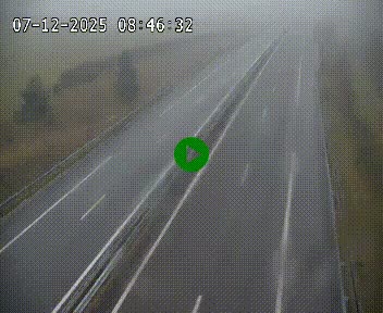 Caméra autoroutière France - A75, Montalies, à hauteur de Séverac-le-Chateau, en direction du viaduc de Millau