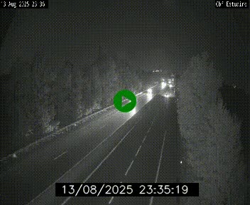 Webcam sur le périphérique de Nantes (N844) après la Porte de Bouguenais, à l'ouest de la ville