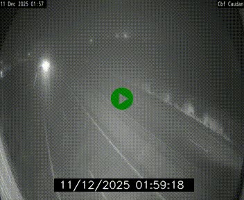 Webcam sur la N165 à hauteur de Caudan, dans le Morbihan.