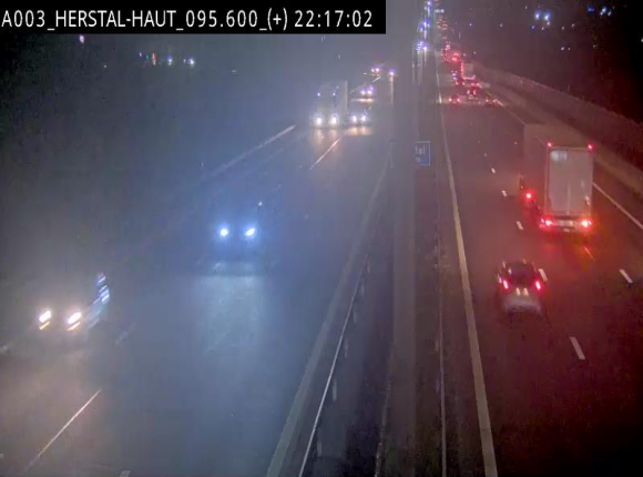 Webcam autoroute Belgique - Herstal - E40 direction Aix-la-Chapelle - BK 97