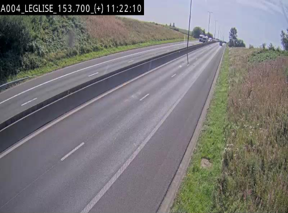Webcam autoroute E411 à hauteur de Léglise, en direction de Luxembourg