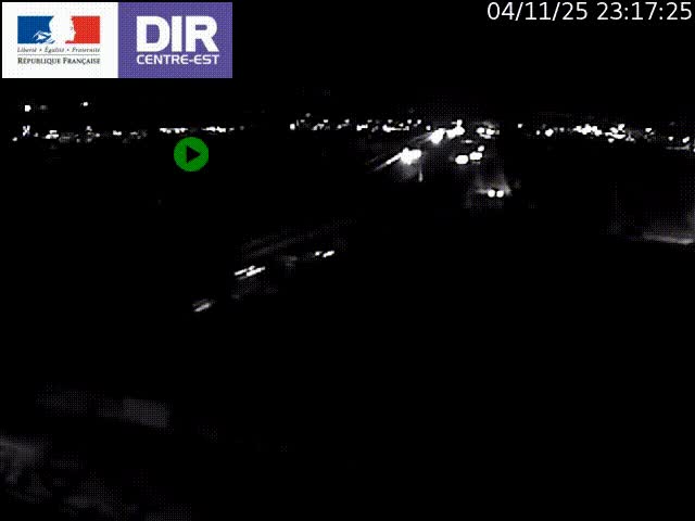 Webcam autoroute sur A450 à Pierre-Bénite en direction de Lyon et de l'autoroute A7