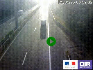 Webcam sur la nationale N90 à Gilly-sur-Isère, en direction et à proximité d'Albertville