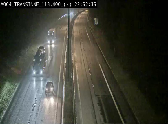 Caméra trafic E411 (A4) - Transinne direction Namur - BK 113.425