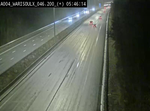 Webcam autoroute Belgique - Warissoulx - E411 - BK 46.2