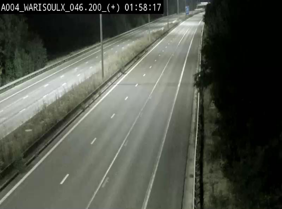 Webcam autoroute Belgique - Warissoulx - E411 - BK 46.2