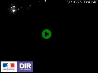 Webcam routière à Saint-Etienne-Terrenoire sur la RN88 avant la jonction entre l'A72 et le Boulevard Périphérique de Saint-Etienne