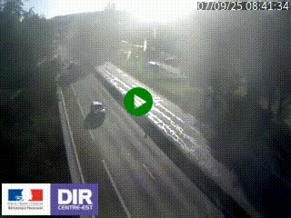 Webcam routière à Le Chambon-Feugerolles sur la RN88 entre Firminy et Saint-Etienne