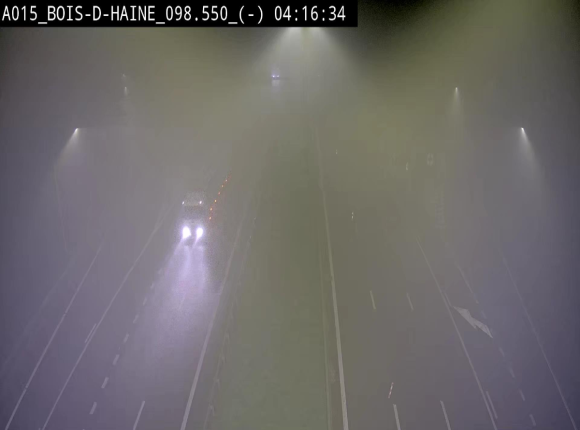 Webcam autoroute Belgique - Bois d'Haine - E42 - BK 98.6