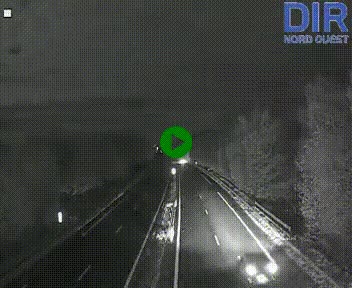 Webcam sur le périphérique de Caen (N814) à l'est de la ville, à Mondeville hauteur de la sortie 2, Presqu'île-Rives de l'Orne, au bout de l'autoroute A13