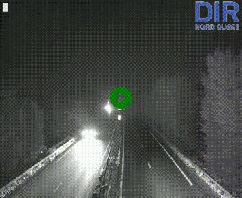 Webcam sur le périphérique de Caen (N814) à l'est de la ville, à Mondeville hauteur de la sortie 2, Presqu'île-Rives de l'Orne, au bout de l'autoroute A13