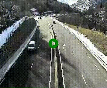 Webcam L'Hospitalet-près-l'Andorre sur N20, en direction d'Andorre