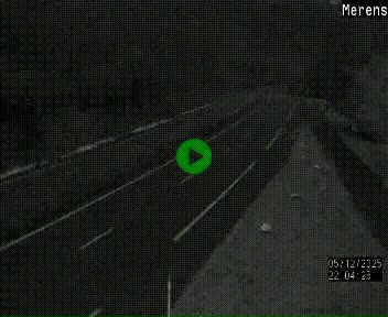 Webcam Ax-les-Thermes sur N20, en direction d'Andorre