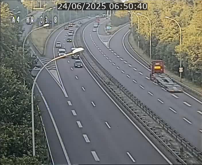 Webcam traffic A4 Luxembourg - BK 3.8 - Leudelange (direction Esch sur Alzette)