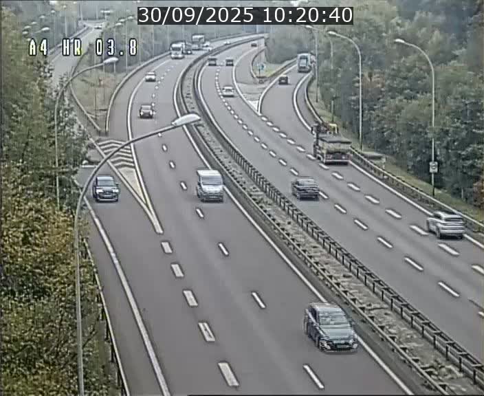 Webcam traffic A4 Luxembourg - BK 3.8 - Leudelange (direction Esch sur Alzette)
