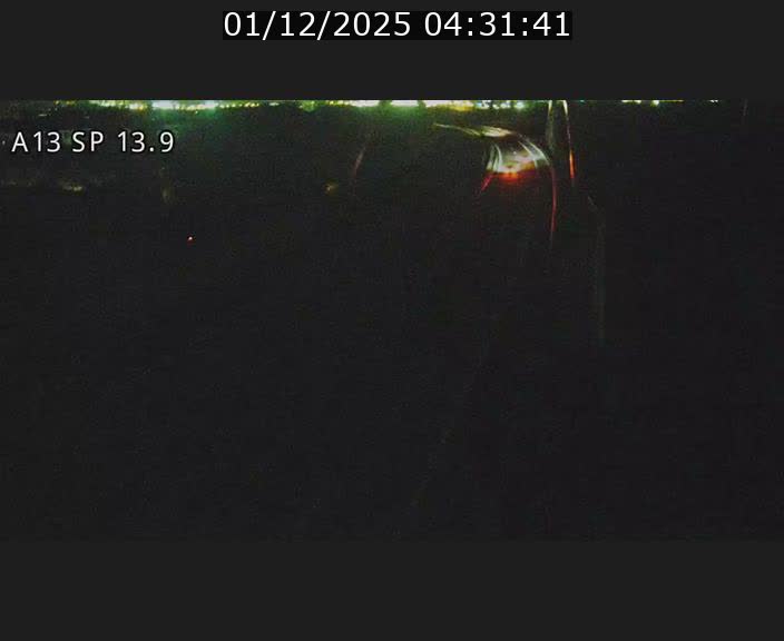 Traffic live webcam Luxembourg Kayl - A13 direction Esch-sur-Alzette/Luxembourg-ville - BK 13.9