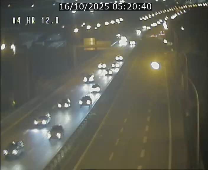 Traffic live webcam Luxembourg Jonction Foetz - A4 - BK 12.0 - direction Esch sur Alzette