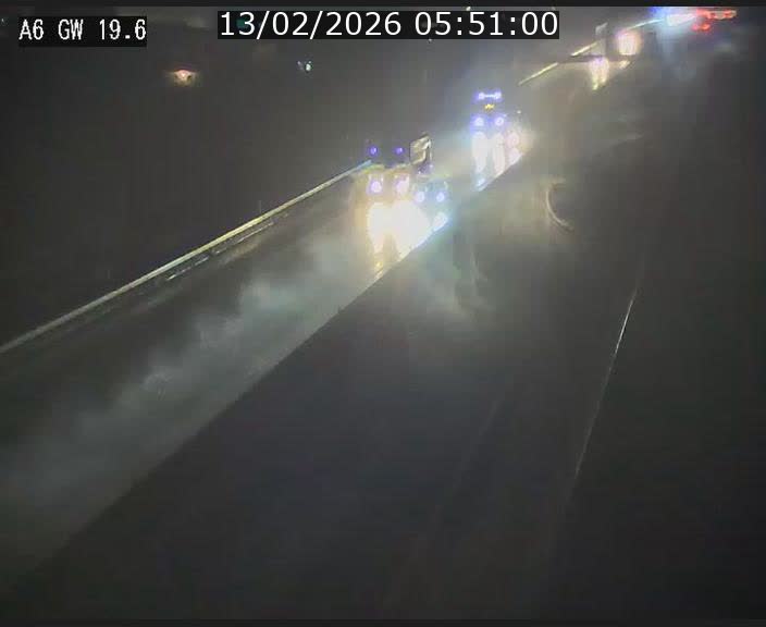 Traffic live webcam Luxembourg - Steinfort - A6 - BK 19.6 - direction Belgique