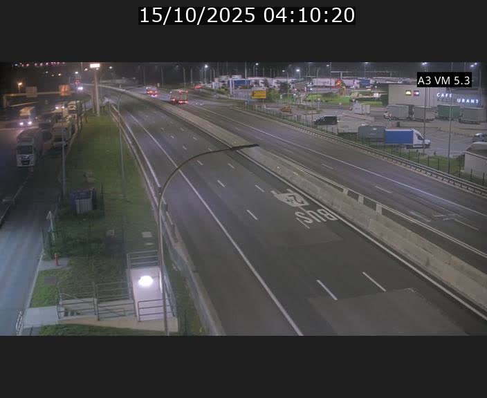 Traffic live webcam Luxembourg Aire de Berchem - A3 - BK 5 - direction France
