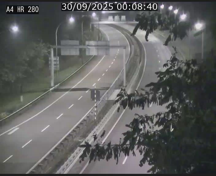 Webcam traffic A4 Luxembourg - BK 0.2 - P+R Bouillon (direction Luxembourg)