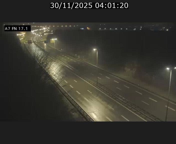 Caméra trafic Luxembourg - A7, Merscherbierg direction Mersch