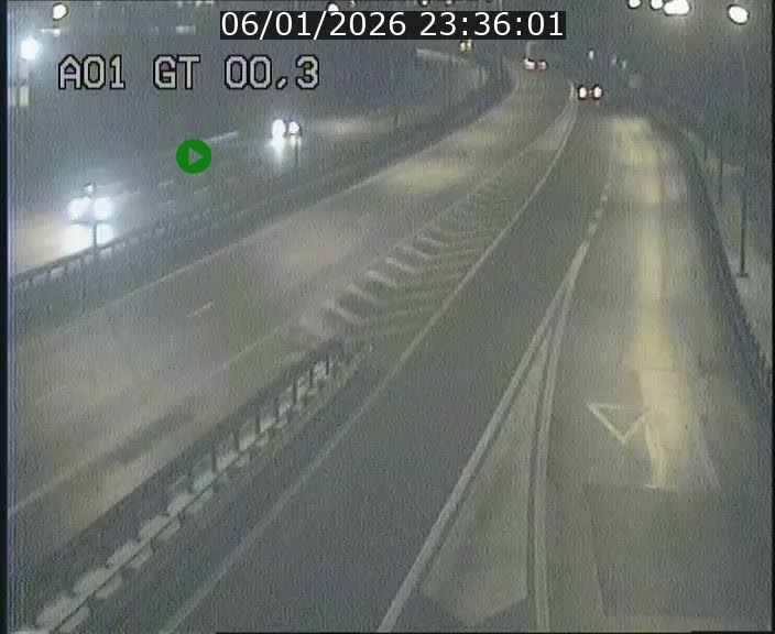 Traffic live webcam Luxembourg Croix de Gasperich - A1 direction Kirchberg - BK 0.3