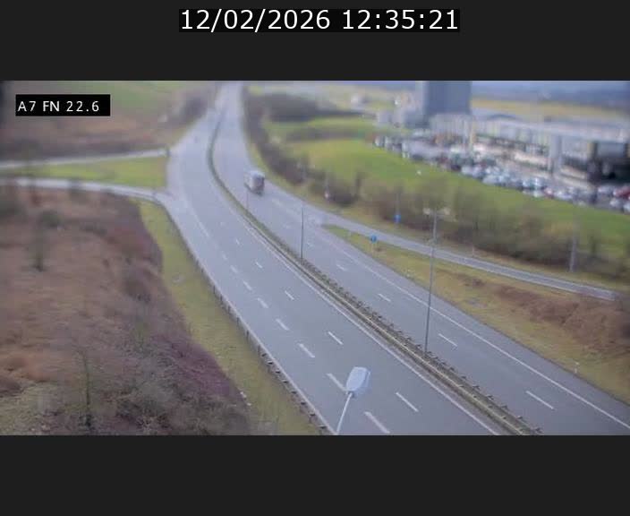 Caméra trafic Luxembourg - A7, Colmar-berg direction Mersch