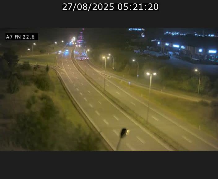 Caméra trafic Luxembourg - A7, Colmar-berg direction Mersch