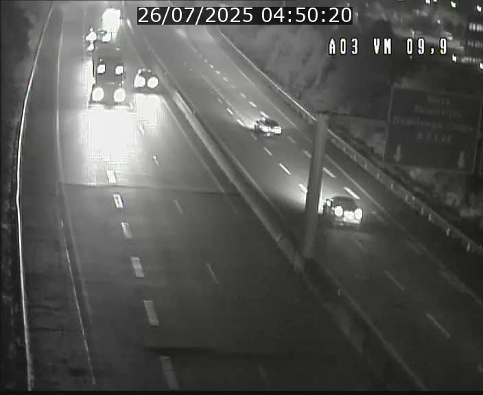 Webcam Autoroute à la Croix de Bettembourg - A3 - BK 9.9 - direction France