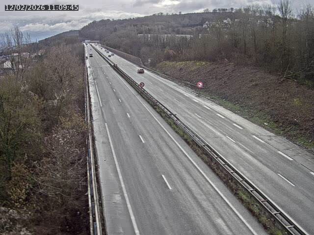 Caméra autoroute France - A30, Hayange direction Metz