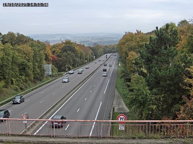 Caméra autoroute France - A33, Houdemont direction Lunéville