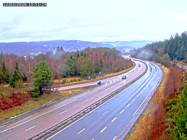 Caméra autoroute France - N57, Côte de la demoiselle direction Remiremont