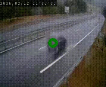 Clone of Caméra autoroute A75 à hauteur de la sortie 42 (Rodez, Laissac, Aire de l'Auvergne) située sur la commune d'Auberoques, près de Sévérac-le-Château