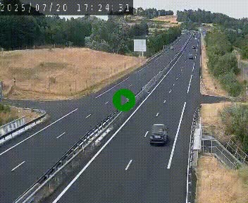 Caméra autoroutière France - A75, Coren, en direction de Montpellier
