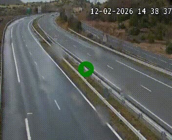 Caméra autoroute A75 à hauteur de la sortie 49 Le Caylar en direction de Montpellier