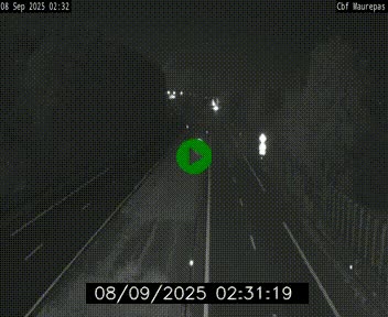 Webcam sur le périphérique de Rennes (N136) à hauteur de Maurepas, au nord de la ville