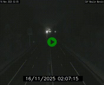 Webcam sur le périphérique de Nantes (N844) entre la Porte de Saint-Luce et la Porte d'Anjou, à l'est de la ville