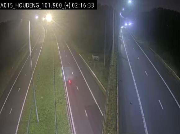 Webcam autoroute Belgique - Houdeng-Goegnies - Jonction E19/E42 direction Tournai/Mons - BK 101.85
